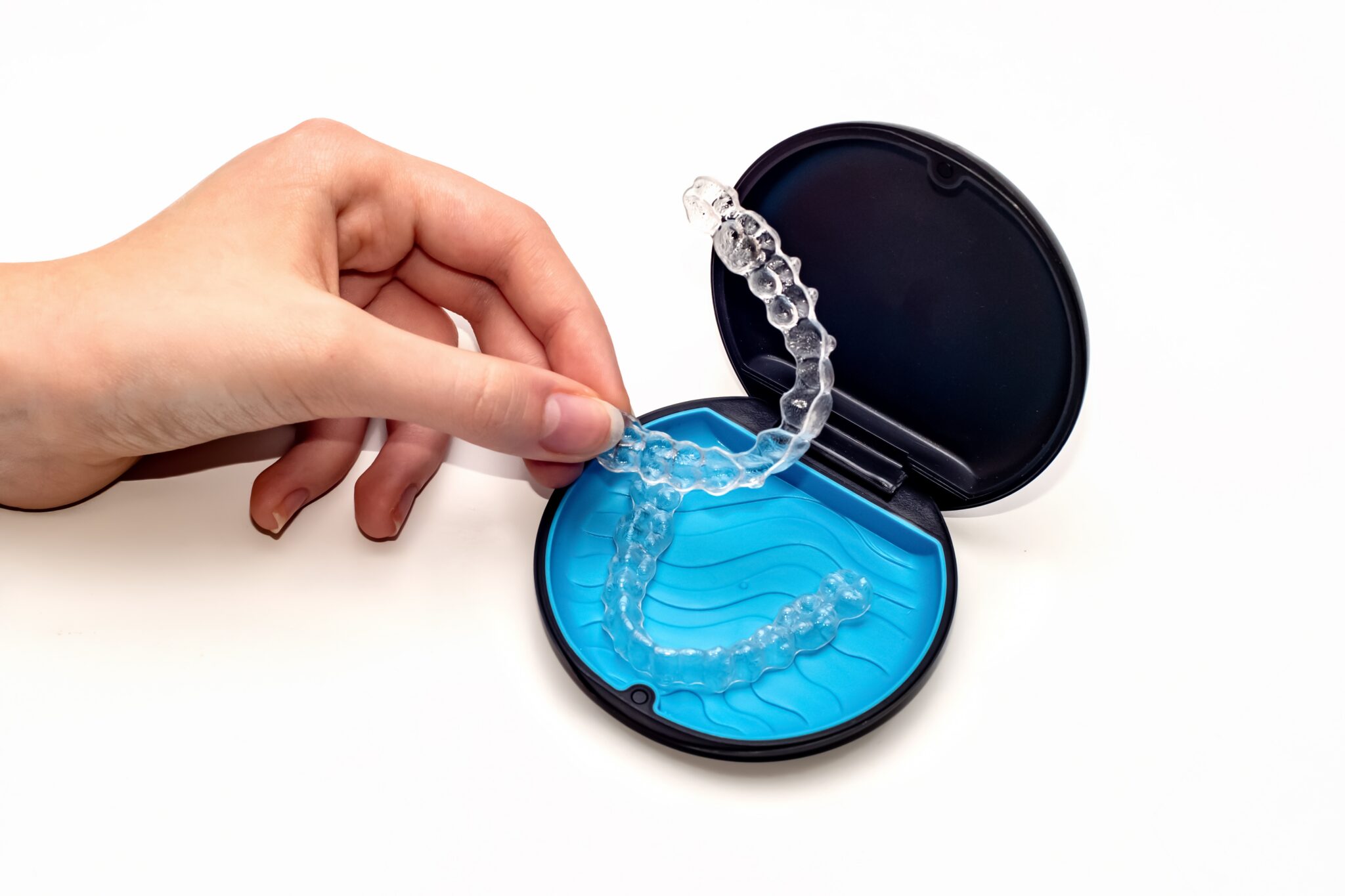 Invisalign model at Adirondack Orthodontics in the capital region